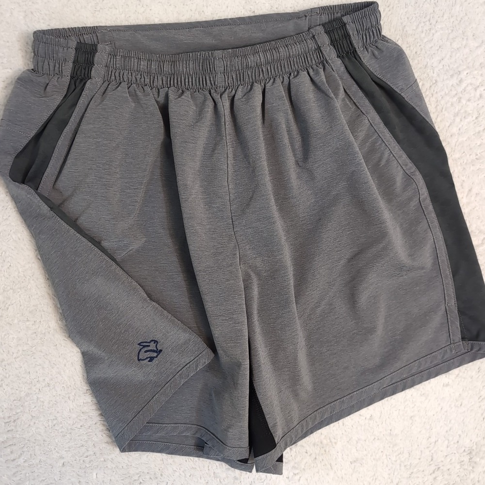 Women's M 25x5"‎ Rabbit Athletic Running Shorts Stretchy Zip Pocket